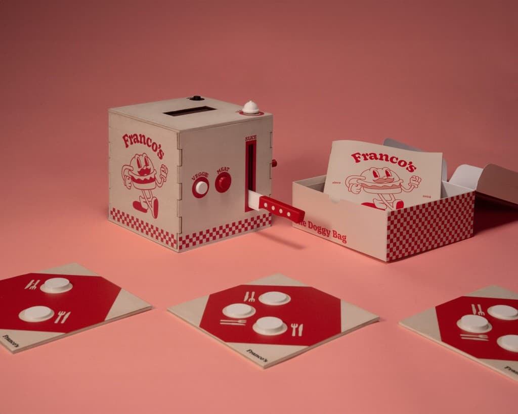 Set completo di gioco Franco's con scatola e accessori