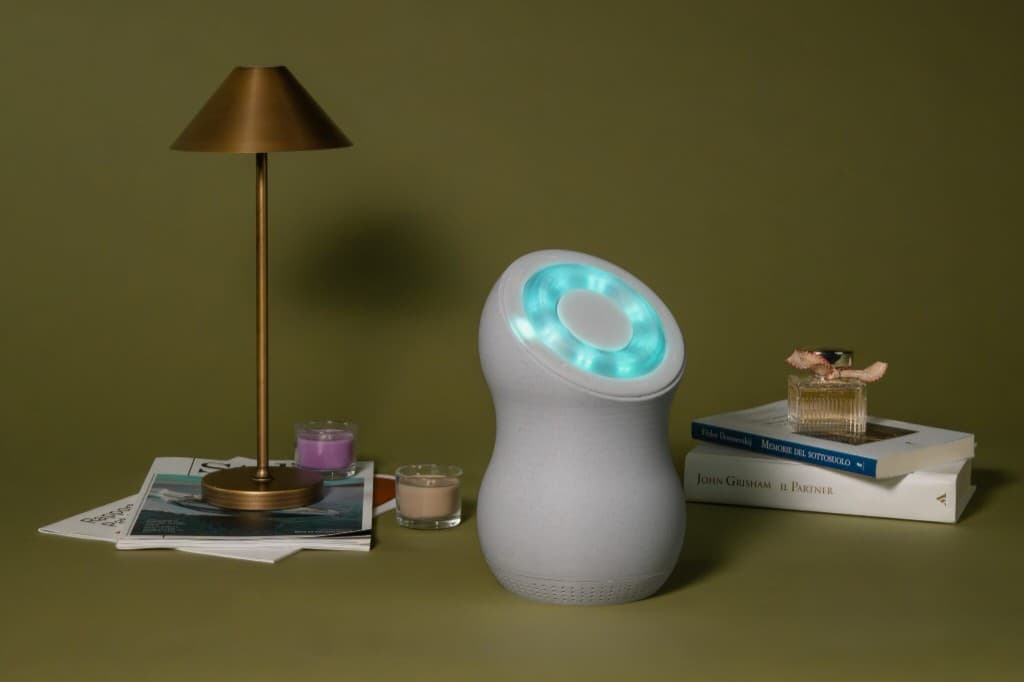 Loom con interfaccia circolare illuminata